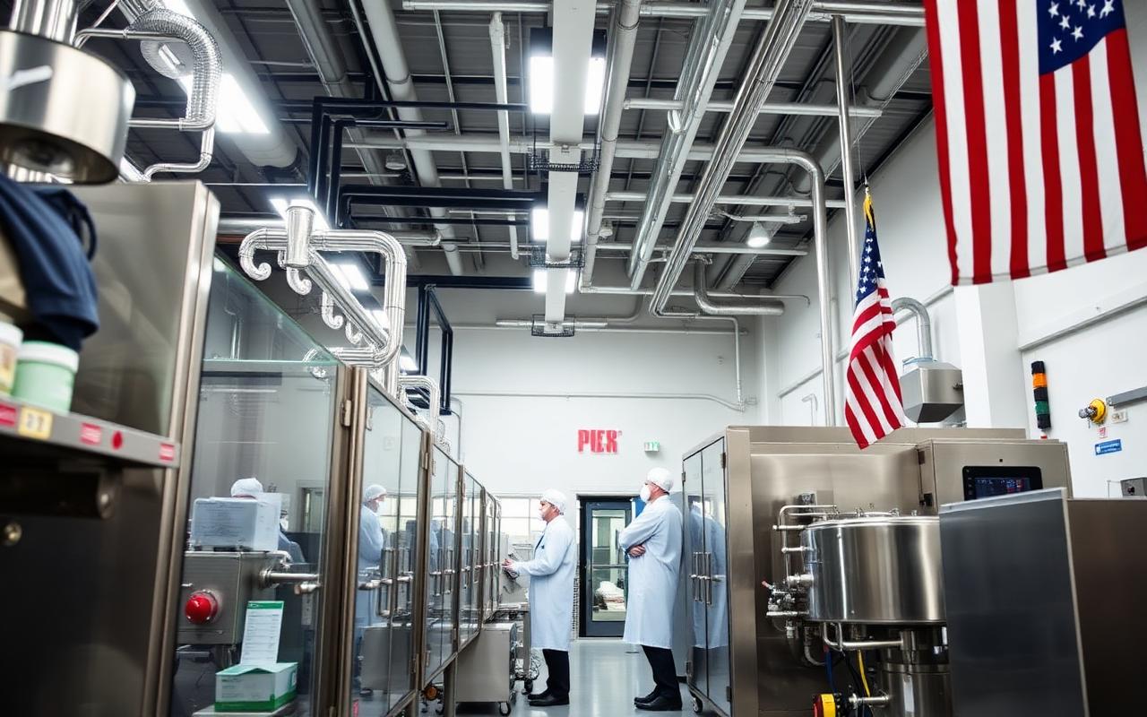 American manufacturing facility